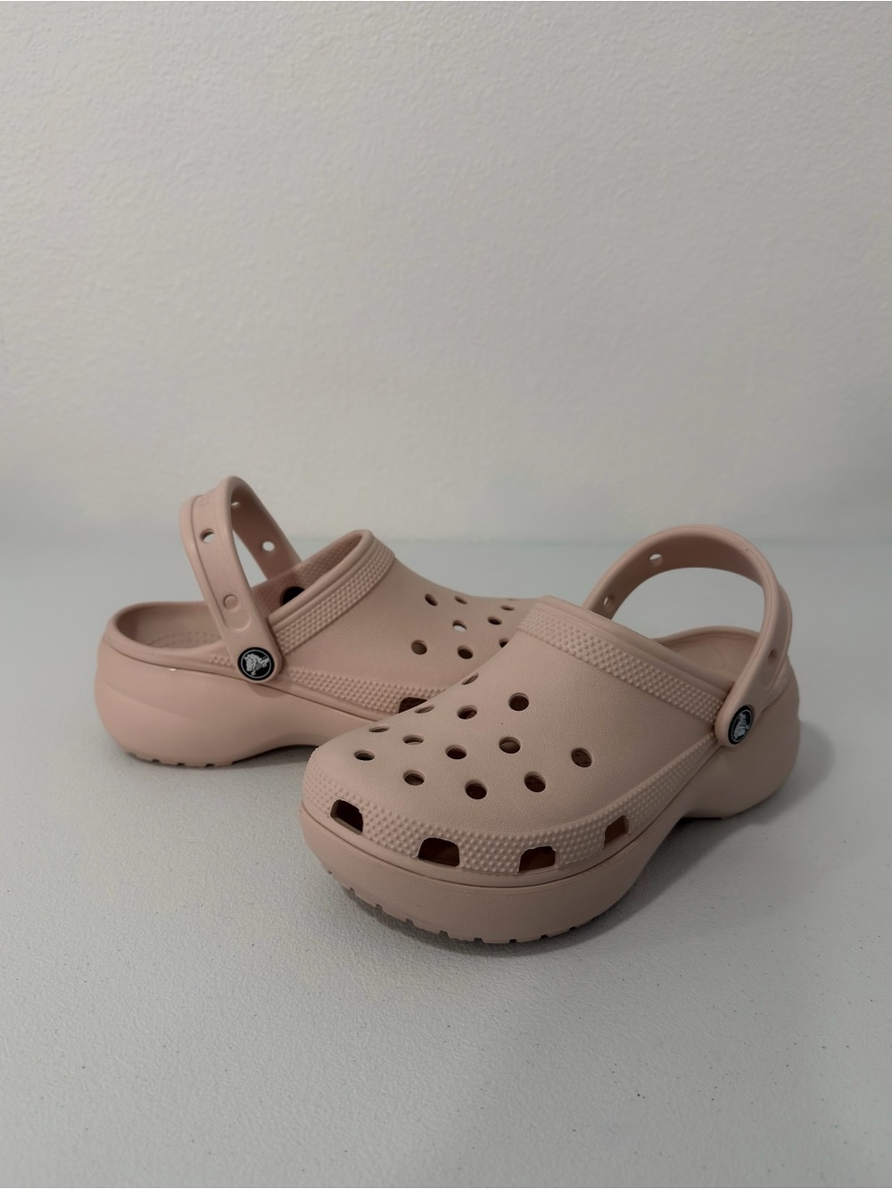 CROCS Platform Clog in Blush - Picture 3 of 6